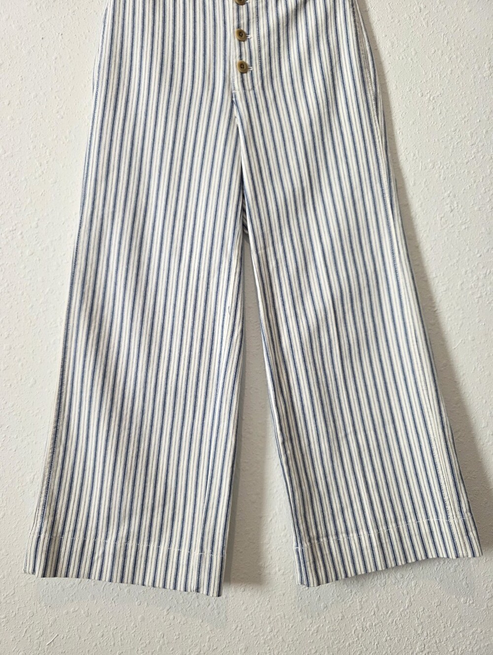 NEW Madewell Wide Leg Striped Jeans 26 - Picture 5 of 8